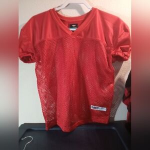 SCHUTT Red Youth Pro-Cut Football Practice Jersey SIZE Y-M